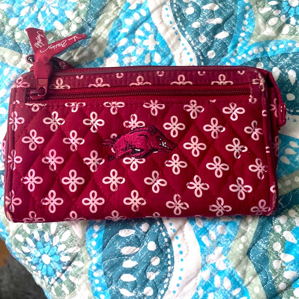 Arkansas Razorback Vera Bradley Wallet